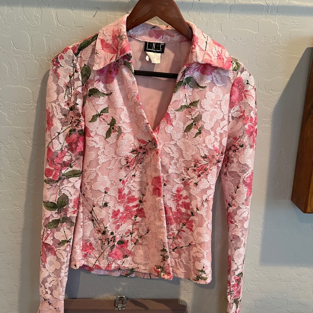 Vintage floral top